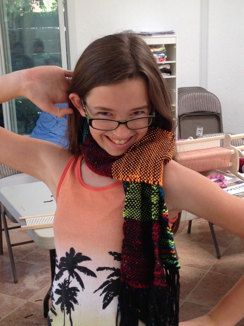7th grader scarf.